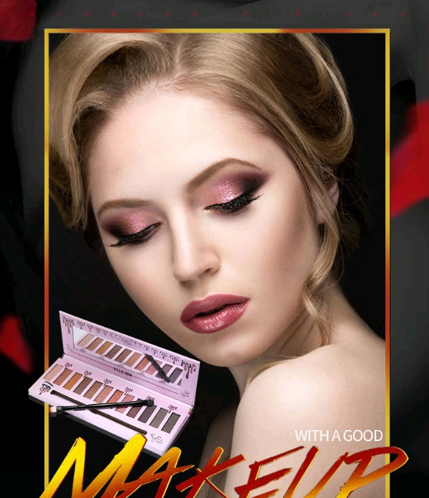 12 Color Matte Eyeshadow