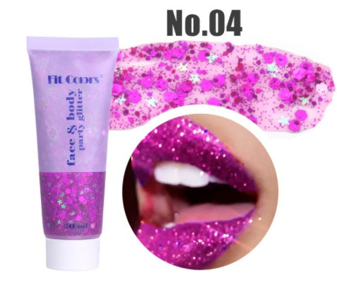 Mermaid Scales Face Body Lip Glitter