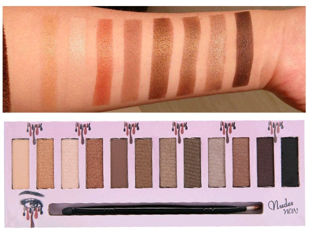 12 Color Matte Eyeshadow