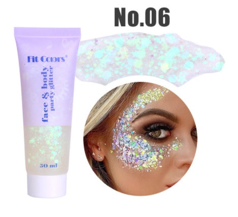 Mermaid Scales Face Body Lip Glitter