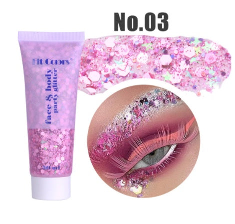 Mermaid Scales Face Body Lip Glitter