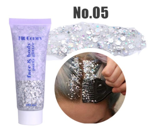 Mermaid Scales Face Body Lip Glitter